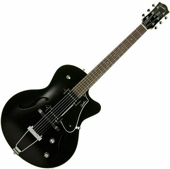 Guitare semi-acoustique Godin 5-Th Avenue Kingpin II Black - 1