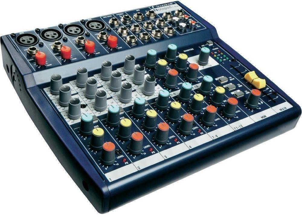 Analoog mengpaneel Soundcraft Notepad 124