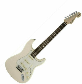 Elektrická kytara Fender Jeff Beck Stratocaster Olympic White - 1