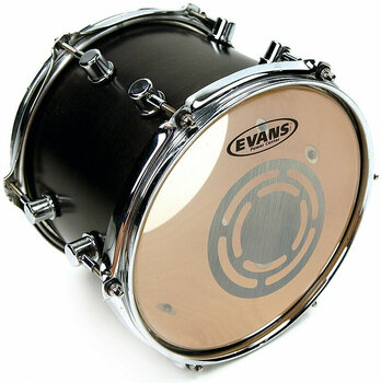 Resonantievel voor drums Evans 15'' Power Center Clear - 1