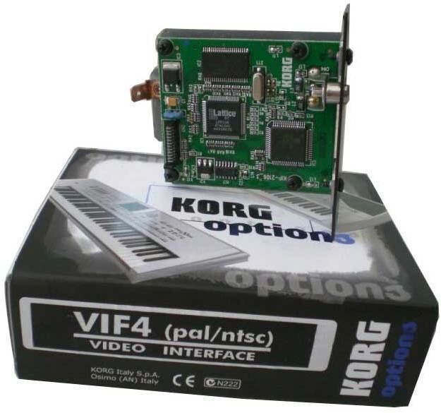 Rozširujúce príslušenstvo ku klávesom Korg VIF-4