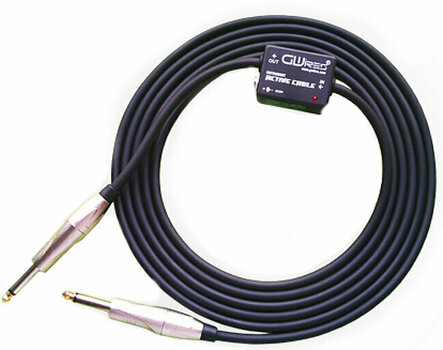 Nástrojový kábel GWires AC53A Active cable Čierna 3 m - 1