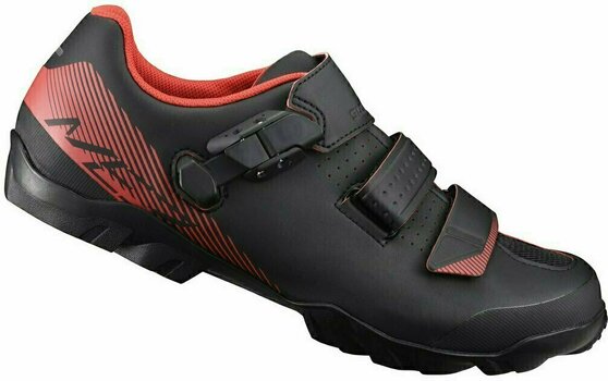 Pantofi de ciclism pentru bărbați Shimano SHME300 Black Orange 41 - 1