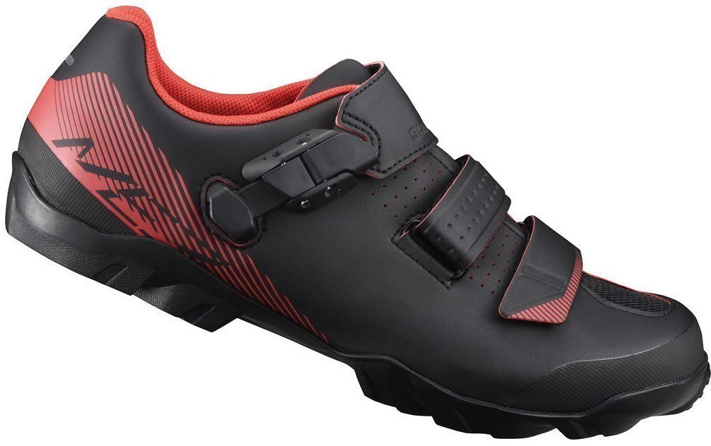 Pantofi de ciclism pentru bărbați Shimano SHME300 Black Orange 43