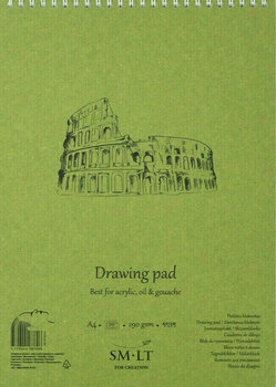 Skissbok Smiltainis Drawing Pad Skissbok 20 A4 290 g - 1