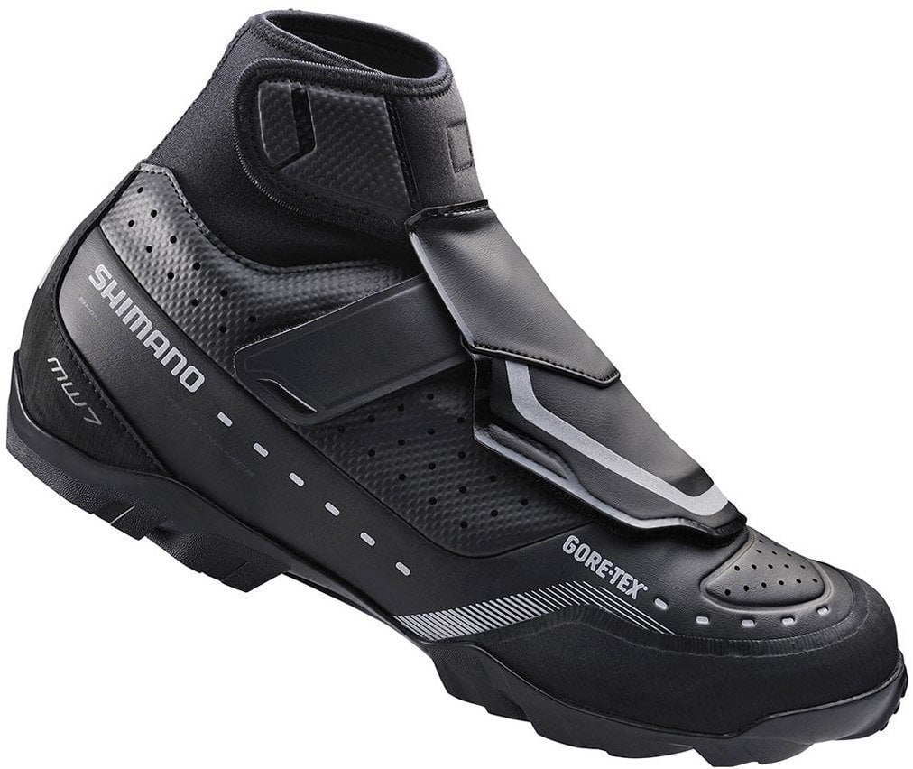 Herren Fahrradschuhe Shimano SHMW700 Black 43