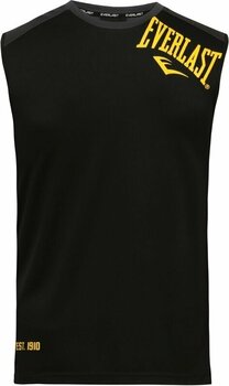 Fitness shirt Everlast Orion Black/Yellow L Fitness shirt - 1