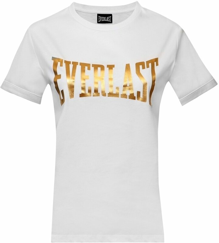 Majica za fitnes Everlast Lawrence 2 W White XS Majica za fitnes