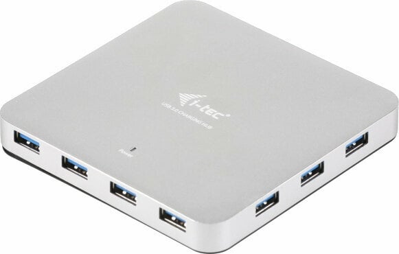 USB Hub I-tec USB 3.0 Metal Charging HUB 10-Port USB Hub