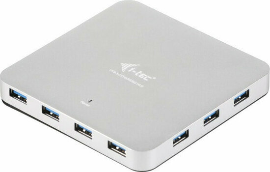 USB Hub I-tec USB 3.0 Metal Charging HUB 10-Port USB Hub - 1