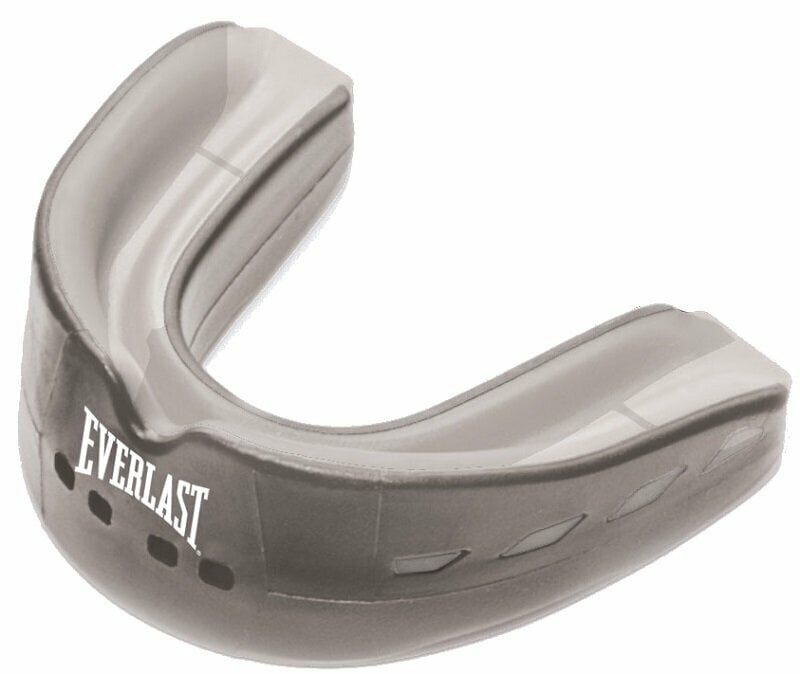 Beschermer voor gevechtssporten Everlast Evershield Single Mouthguard Grey-Zwart