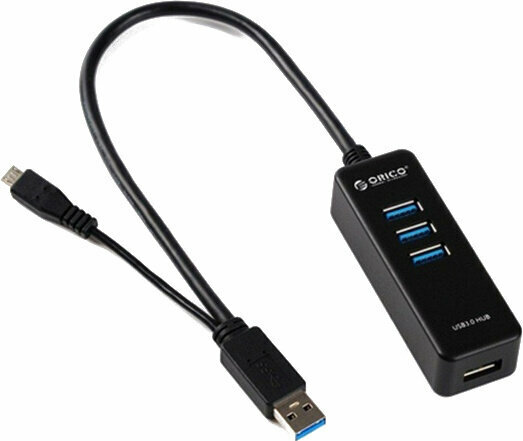 USB Hub Orico H4019-U3-BK OTG 4 port USB3.0 USB Hub