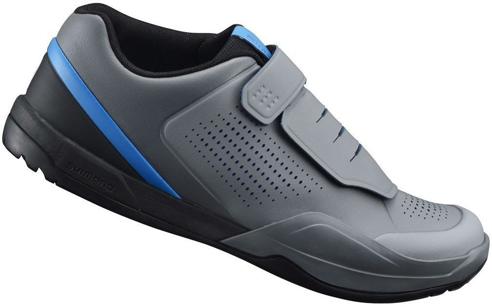 Pantofi de ciclism pentru bărbați Shimano SHAM901 Grey Blue 38