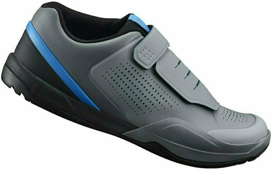 Zapatillas de ciclismo para hombre Shimano SHAM901 Grey Blue 38 - 1