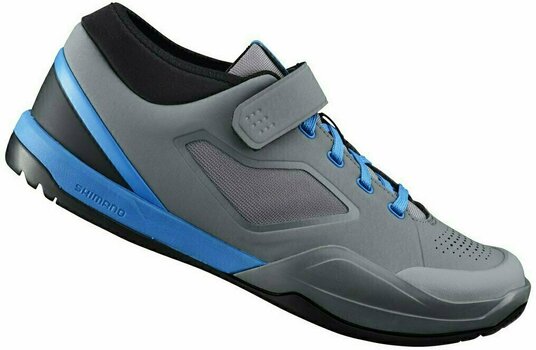 Men's Cycling Shoes Shimano SHAM701 Grey Blue 48 - 1