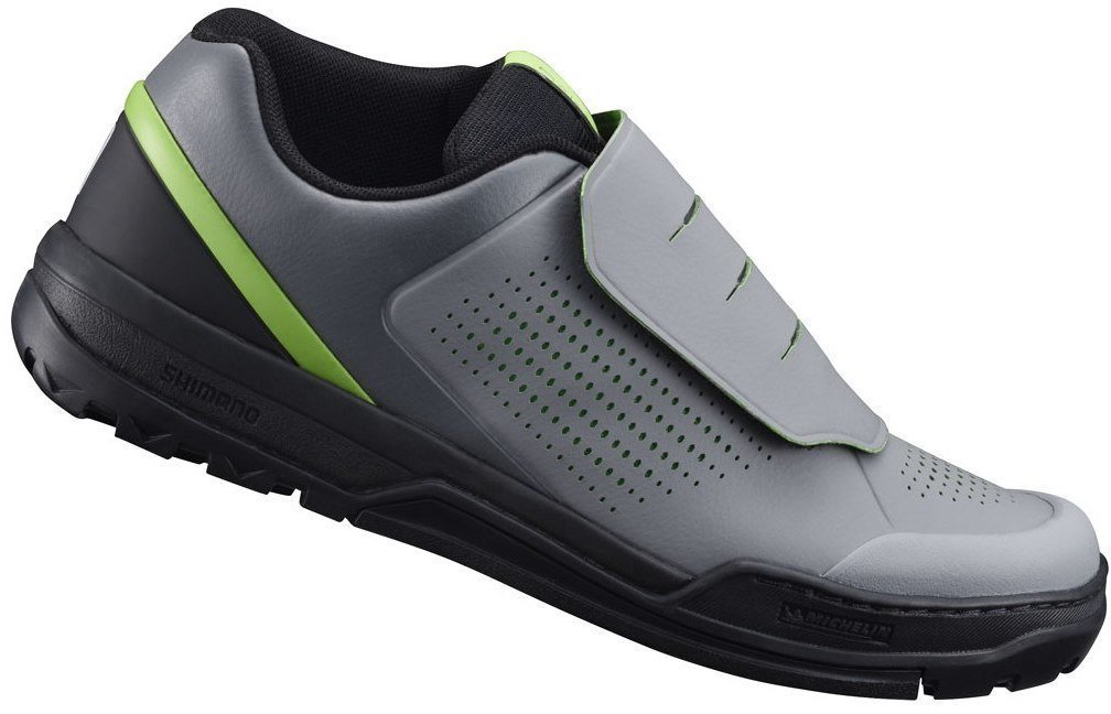 Pantofi de ciclism pentru bărbați Shimano SHGR900 Gri-Verde 44 Pantofi de ciclism pentru bărbați