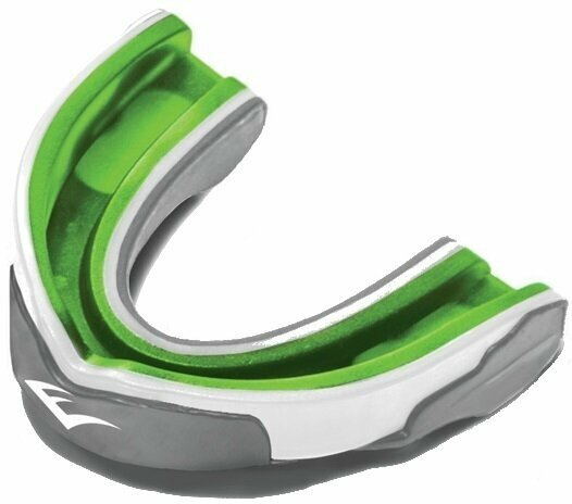 Körperschutz für Kampfkünste Everlast Evergel Mouthguard Grün-Weiß