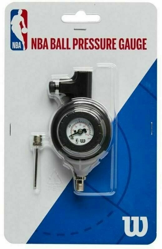 Accessories for Ball Games Wilson NBA Mechanical Ball Pressure Gauge Pressure Gauge Accessories for Ball Games
