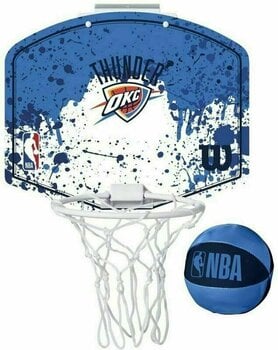 Basketball Wilson NBA Team Mini Hoop Oklahoma City Thunder Basketball - 1