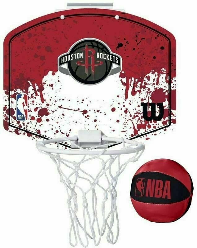 Basketbal Wilson NBA Team Mini Hoop Houston Rockets Basketbal