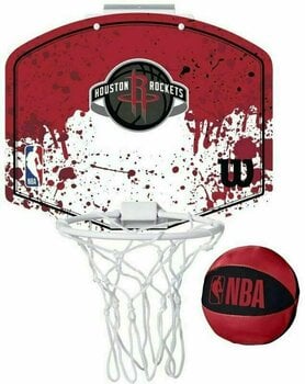Basketball Wilson NBA Team Mini Hoop Houston Rockets Basketball - 1