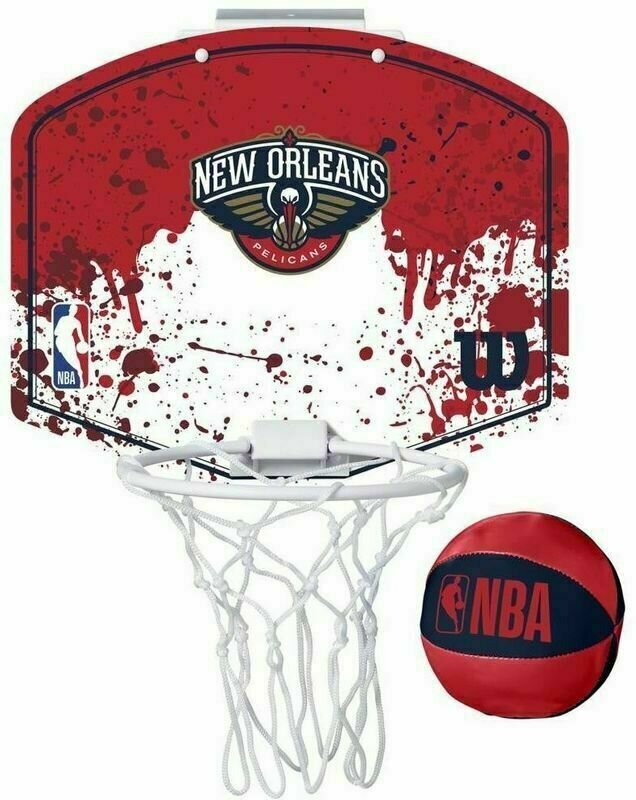 Basketbal Wilson NBA Team Mini Hoop New Orleans Pelicans Basketbal