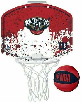 Basketball Wilson NBA Team Mini Hoop New Orleans Pelicans Basketball - 1