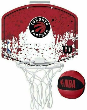 Basketball Wilson NBA Team Mini Hoop Toronto Raptors Basketball - 1