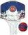 Koripallo Wilson NBA Team Mini Hoop Detroid Pistons Koripallo