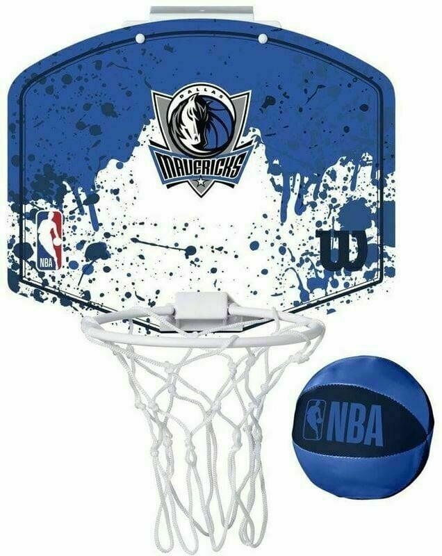 Kosárlabda Wilson NBA Team Mini Hoop Dallas Mavericks Kosárlabda