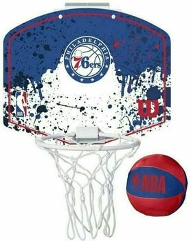 Basketball Wilson NBA Team Mini Hoop Philadelphia 76ers Basketball - 1