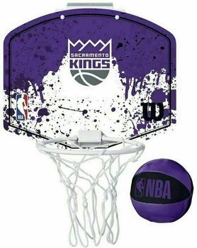 Basketball Wilson NBA Team Mini Hoop Sacramento Kings Basketball - 1