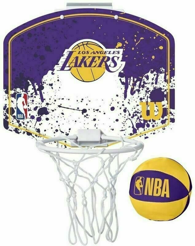 Levně Wilson NBA Team Mini Hoop Los Angeles Lakers Basketbal