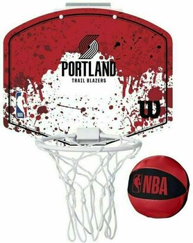 Basketball Wilson NBA Team Mini Hoop Portland Trail Blazers Basketball - 1