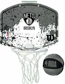 Basketball Wilson NBA Team Mini Hoop Brooklyn Nets Basketball - 1