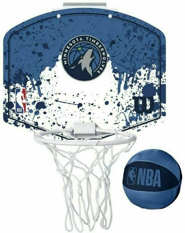 Basketbal Wilson NBA Team Mini Hoop Minesota Timberwolves Basketbal