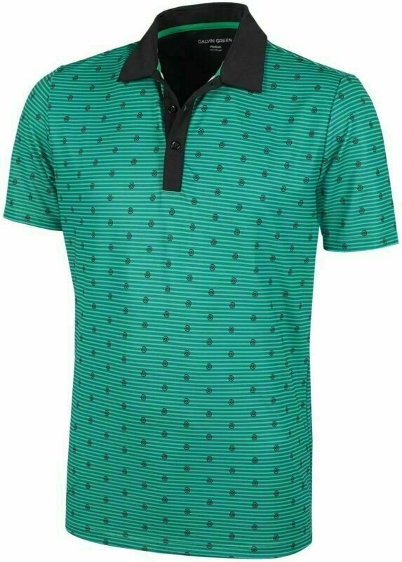 Tricou polo Galvin Green Monty Verde 2XL Tricou polo