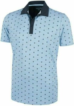 Tricou polo Galvin Green Monty Blue Bell/Navy XL Tricou polo - 1