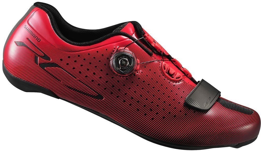 Chaussures de cyclisme pour hommes Shimano SHRC700 Red 42E