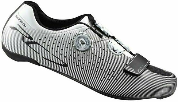 Chaussures de cyclisme pour hommes Shimano SHRC700 White 48E - 1