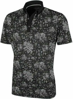 Tricou polo Galvin Green Maddox Ventil8+ Black/Sharkskin M Tricou polo - 1