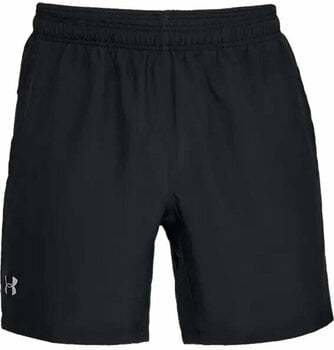 Lühikesed jooksupüksid Under Armour UA Speed Stride 7'' Run Mens Shorts Black/Black/Reflective S - 1