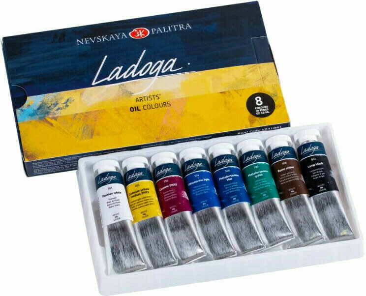 Aceite de colores Nevskaya Palitra 1241081 Set of Oil Paints 8x18 ml