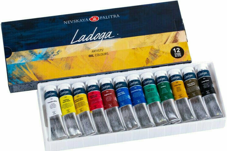 Aliejiniai dažai Nevskaya Palitra Sets 12x18 ml Tubes