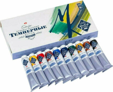 Tempera Paint Nevskaya Palitra 1641032 En uppsättning temperafärger 10x46 ml - 1