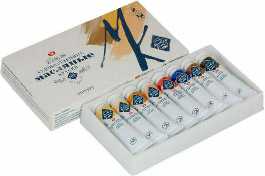 Culoare ulei Nevskaya Palitra 11411607 Set de vopsele de ulei Portrait 8x18 ml - 1