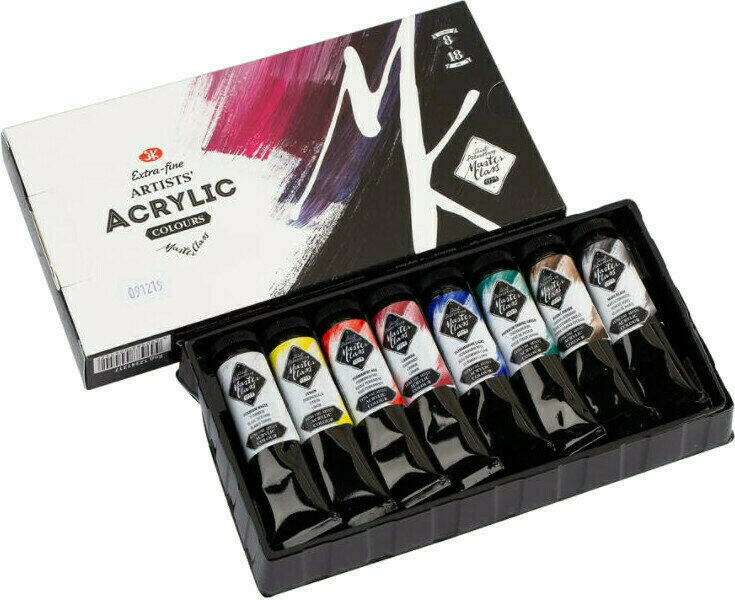 Pintura acrílica Nevskaya Palitra 12341317 Set of Acrylic Paints 8x18 ml