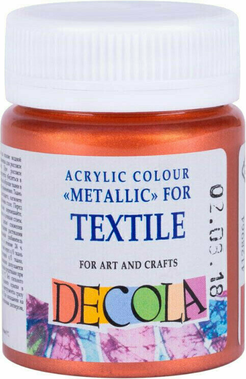Barva na textil Nevskaya Palitra Decola Barva na látky Měď 50 ml 1 ks