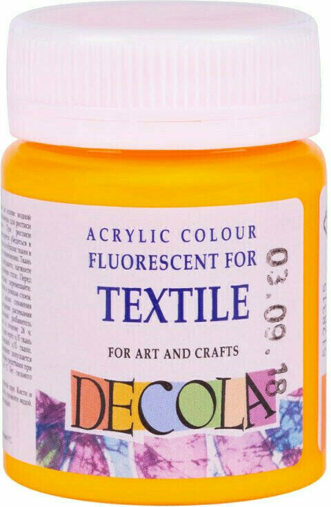 Culaore textilă Nevskaya Palitra Decola Fluo Vopsea de material Orange Fluorescent 20 ml 1 buc.