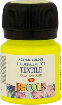Culaore textilă Nevskaya Palitra Decola Fluo Vopsea de material Lemon Fluorescent 20 ml 1 buc. - 1